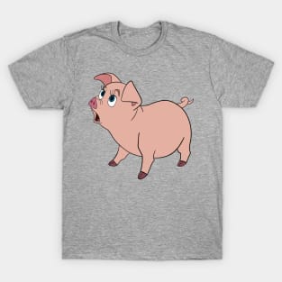 Hen Wen, Psychic Pig from the Black Cauldron T-Shirt